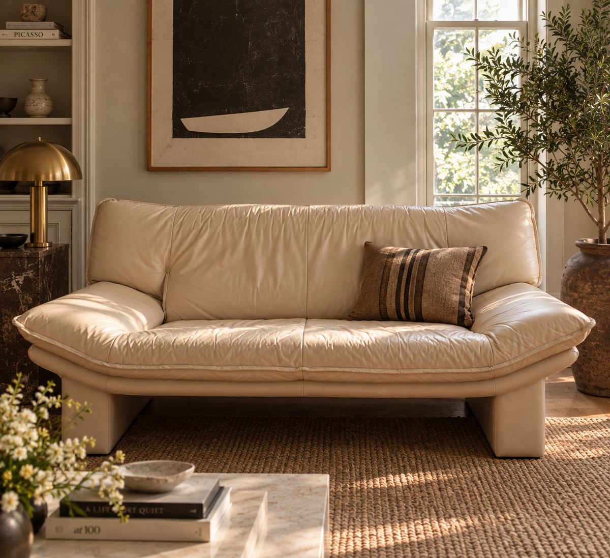 Vintage Nicoletti Salotti Loveseats - 1980's Postmodern