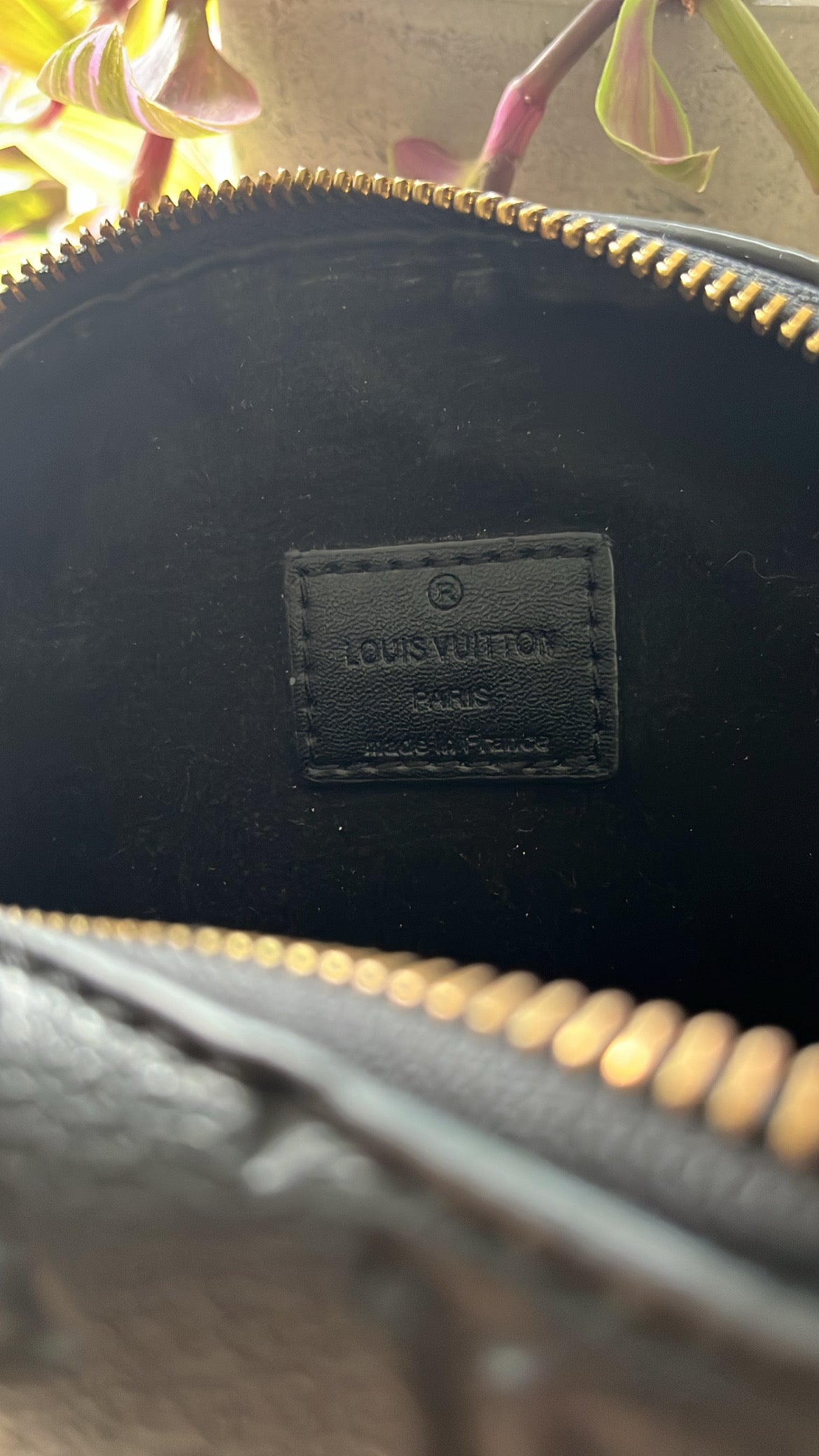 Louis Vuitton Black Monogram Empreinte Petite Malle Souple Handbag