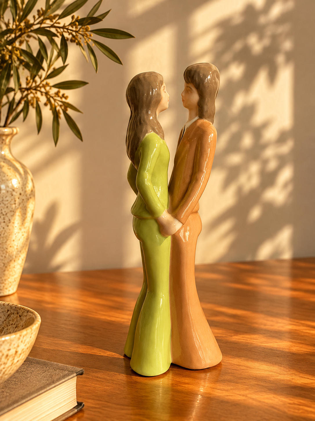 Vintage Ceramic Couple