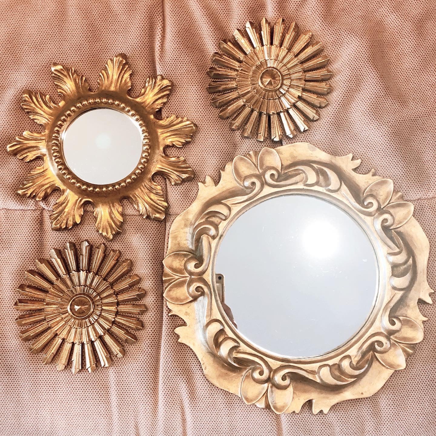 Midcentury Italian Ornate Mirror