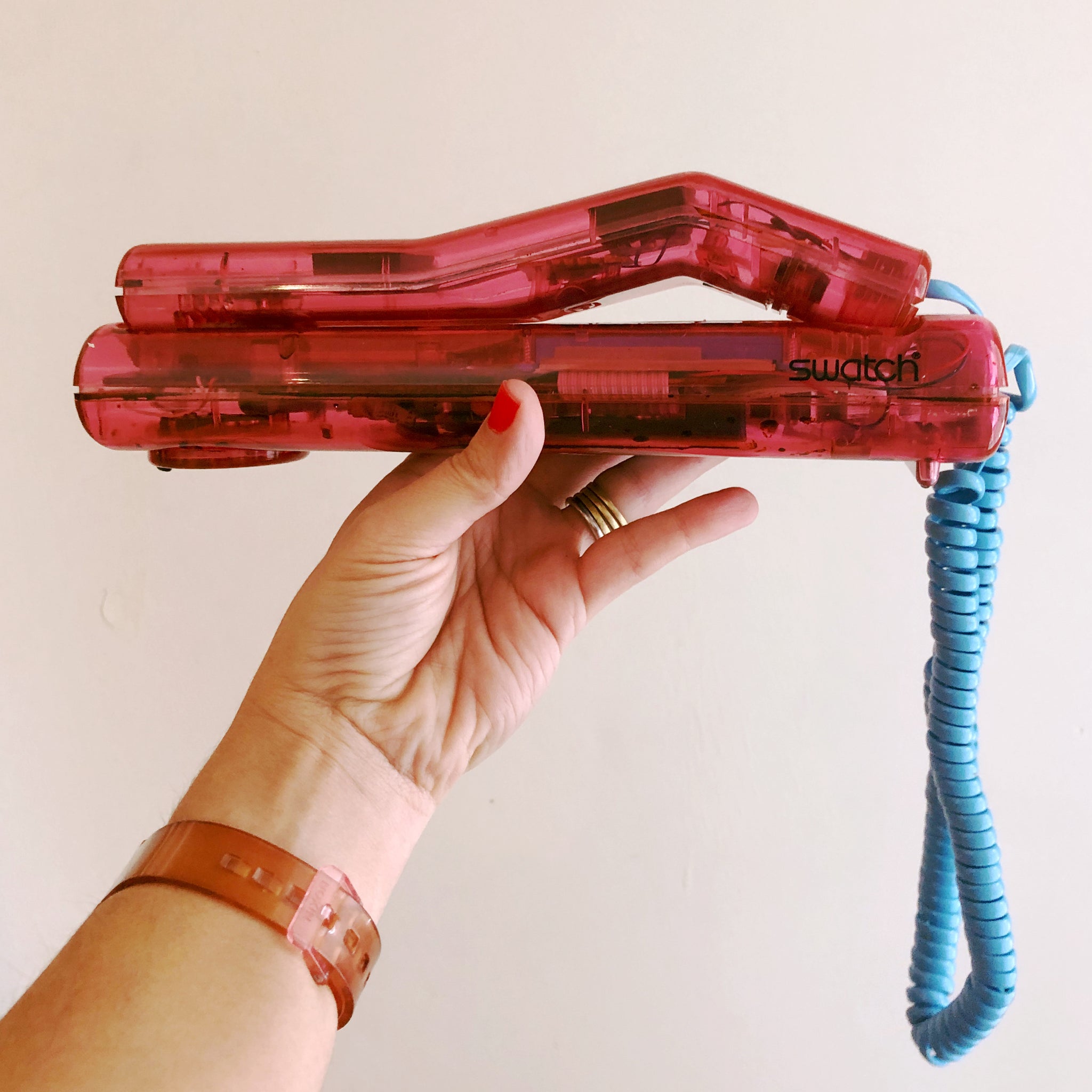 Vintage Pink Jelly Swatch Phone