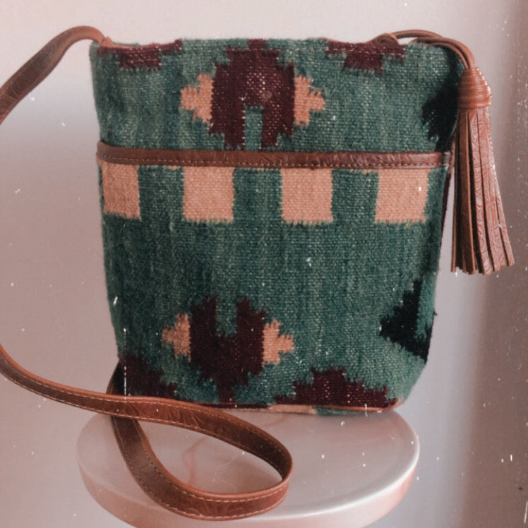 Vintage Navajo Bucket Bag