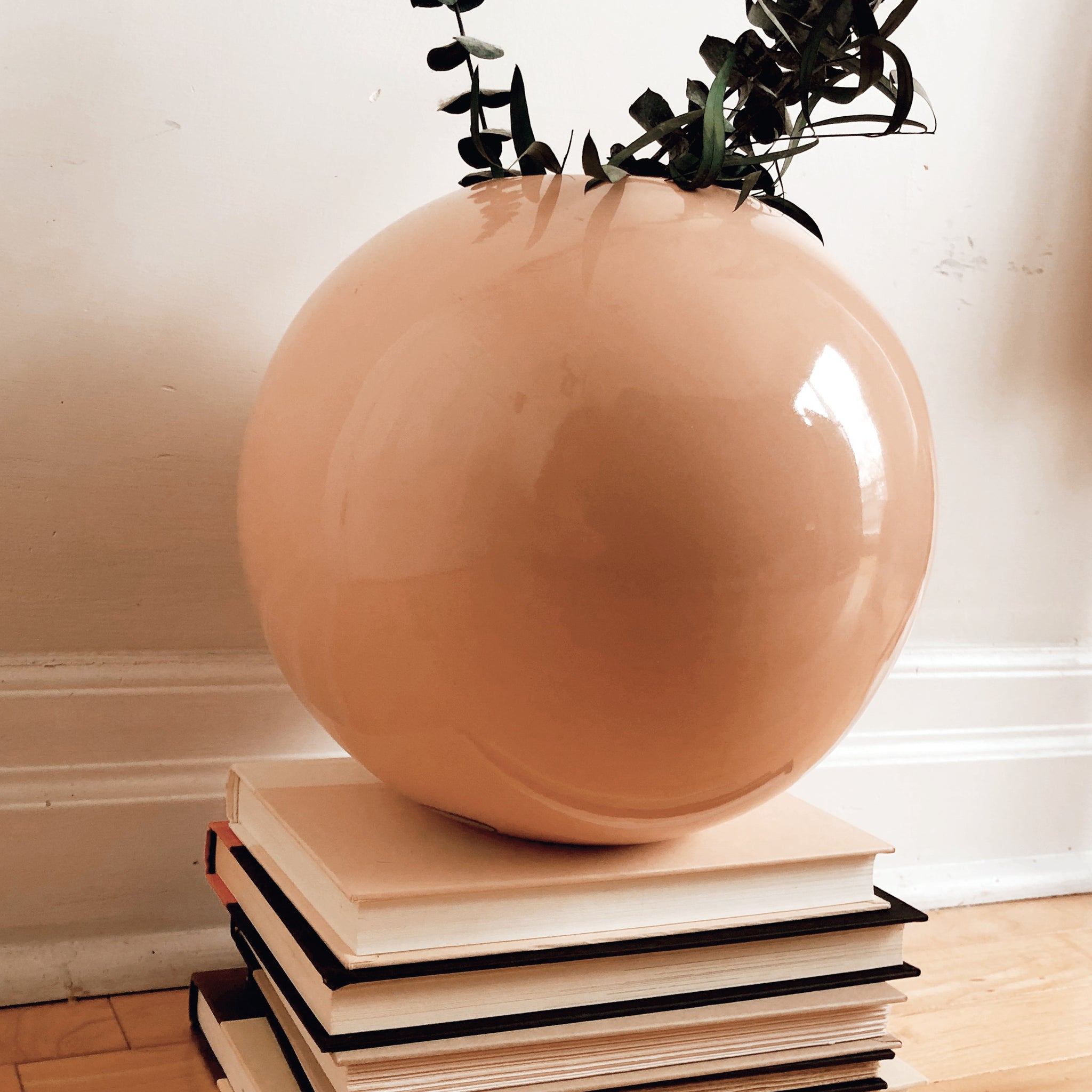 Pink Globe Vase