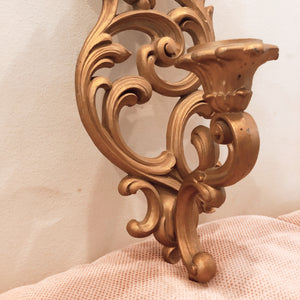 Vintage Syroco Wall Sconce