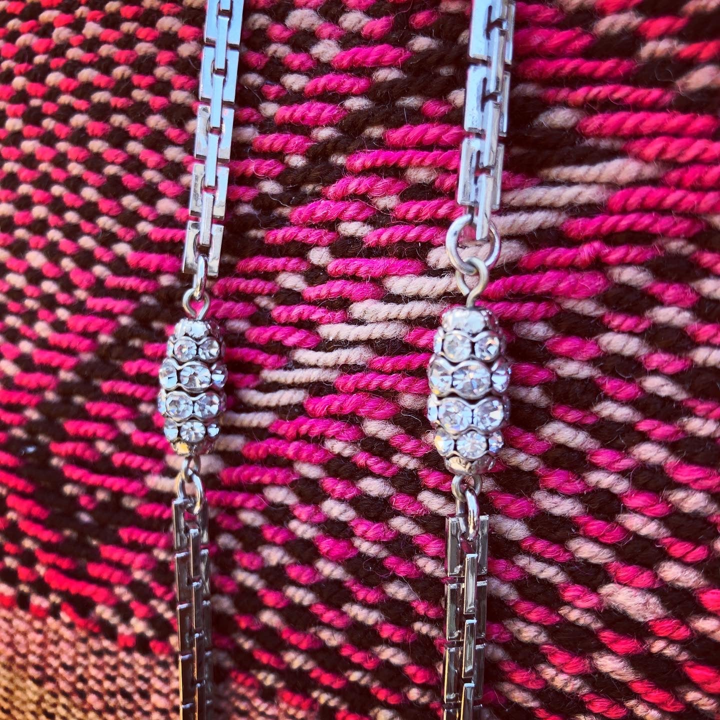 Vintage Dior Silver Long Chain
