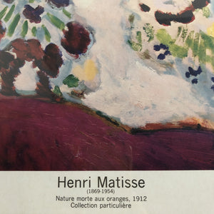 Henri Matisse Print | Nature Morte Aux Oranges